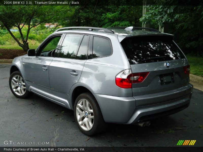  2006 X3 3.0i Titanium Silver Metallic