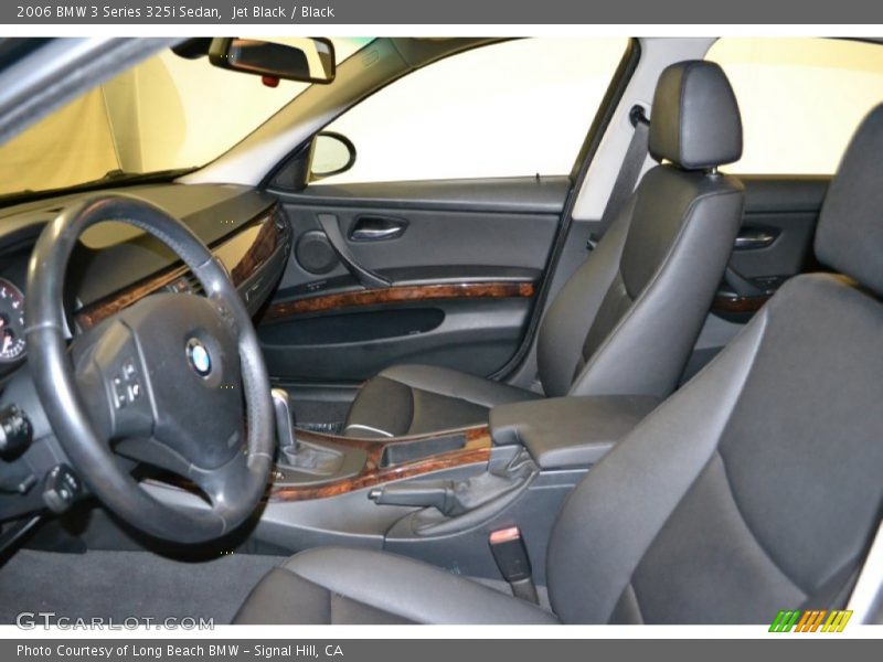 Jet Black / Black 2006 BMW 3 Series 325i Sedan