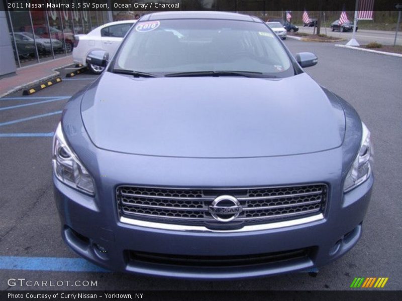 Ocean Gray / Charcoal 2011 Nissan Maxima 3.5 SV Sport