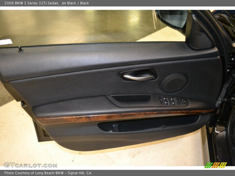 Jet Black / Black 2006 BMW 3 Series 325i Sedan