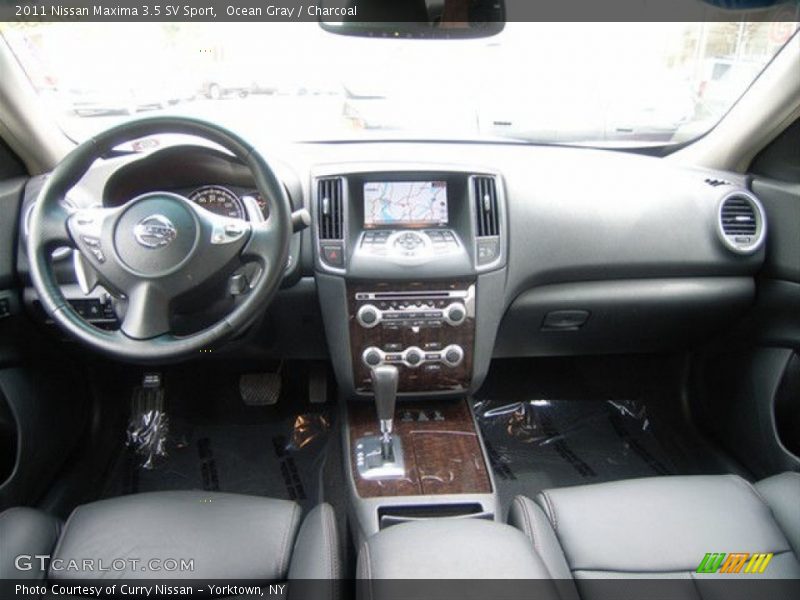 Ocean Gray / Charcoal 2011 Nissan Maxima 3.5 SV Sport