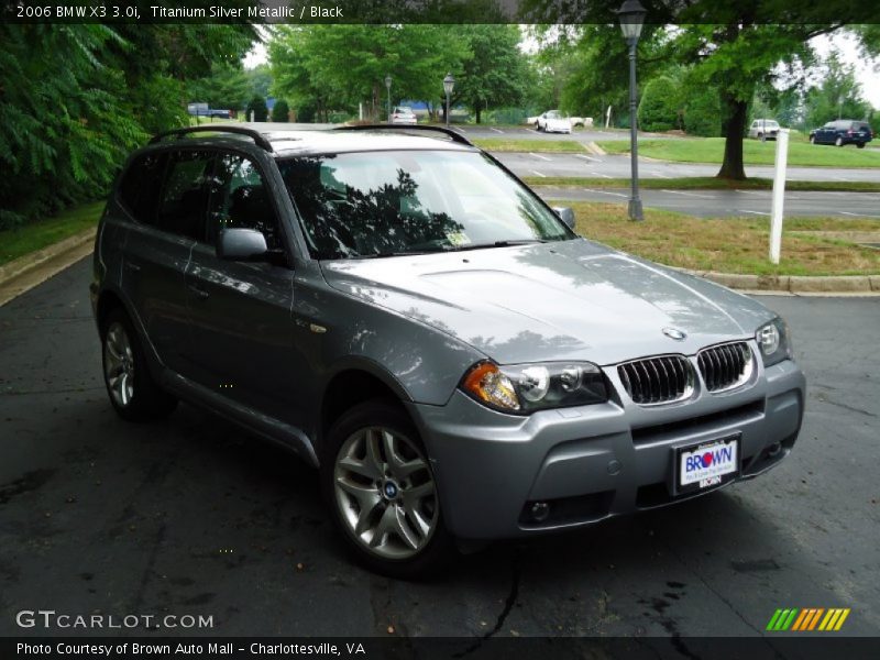 Front 3/4 View of 2006 X3 3.0i