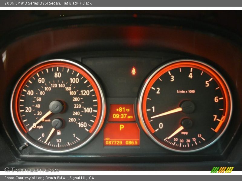Jet Black / Black 2006 BMW 3 Series 325i Sedan