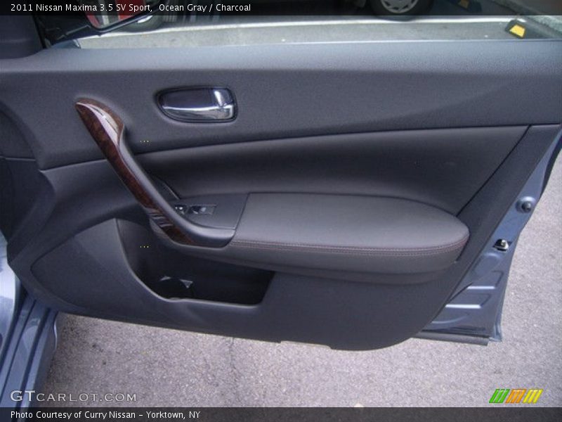Ocean Gray / Charcoal 2011 Nissan Maxima 3.5 SV Sport