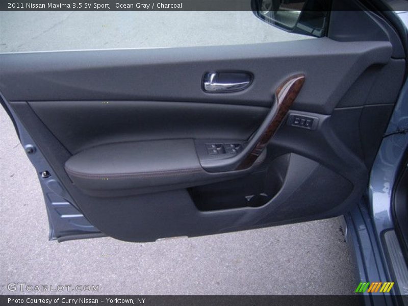 Ocean Gray / Charcoal 2011 Nissan Maxima 3.5 SV Sport