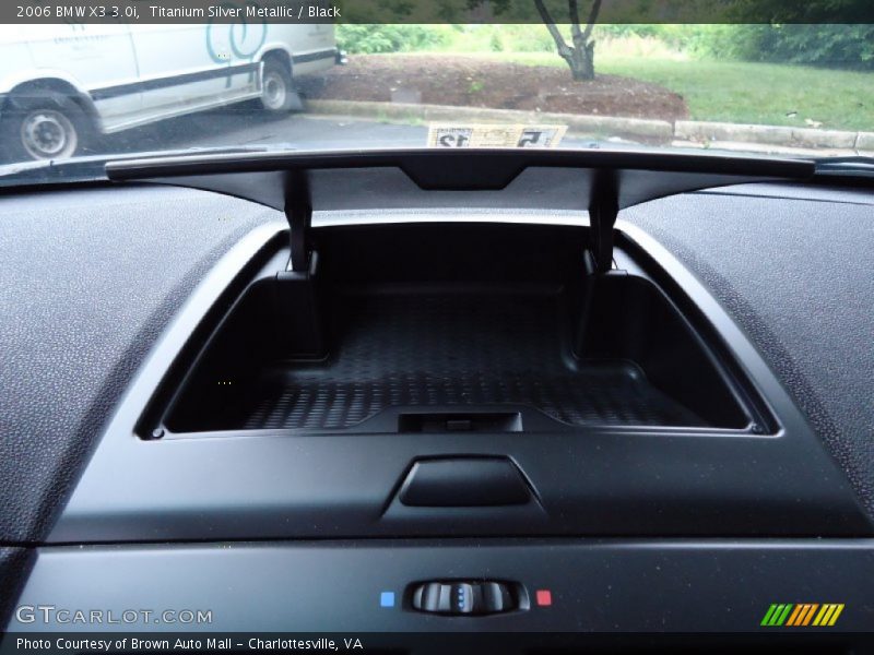 Titanium Silver Metallic / Black 2006 BMW X3 3.0i