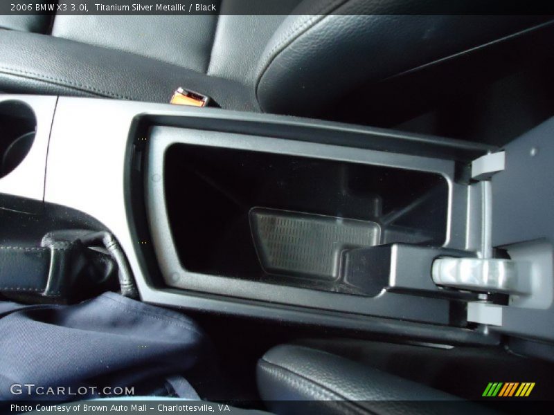 Titanium Silver Metallic / Black 2006 BMW X3 3.0i
