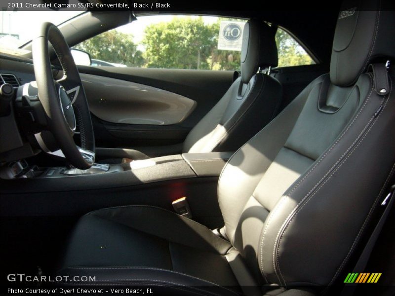 Black / Black 2011 Chevrolet Camaro SS/RS Convertible