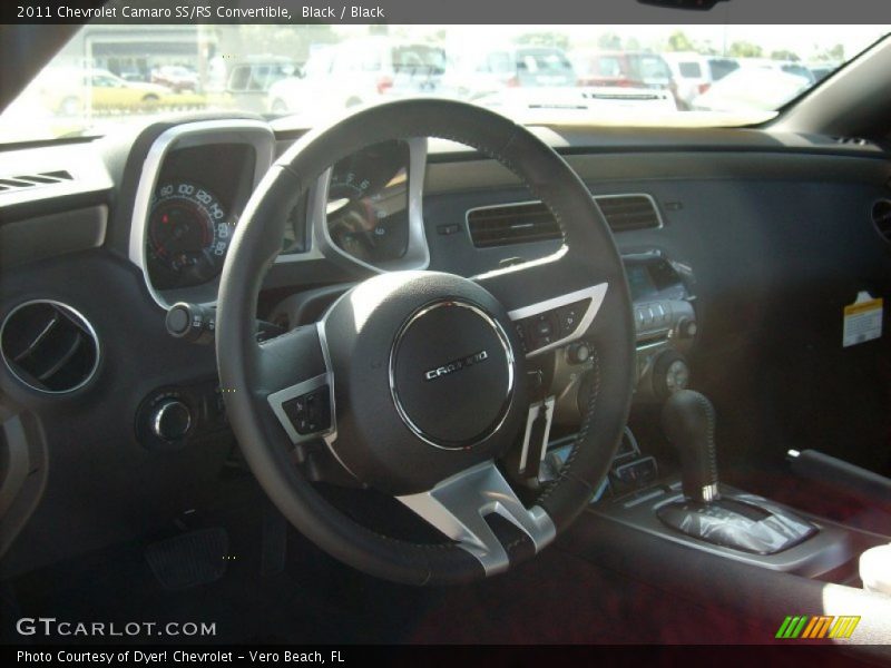 Black / Black 2011 Chevrolet Camaro SS/RS Convertible