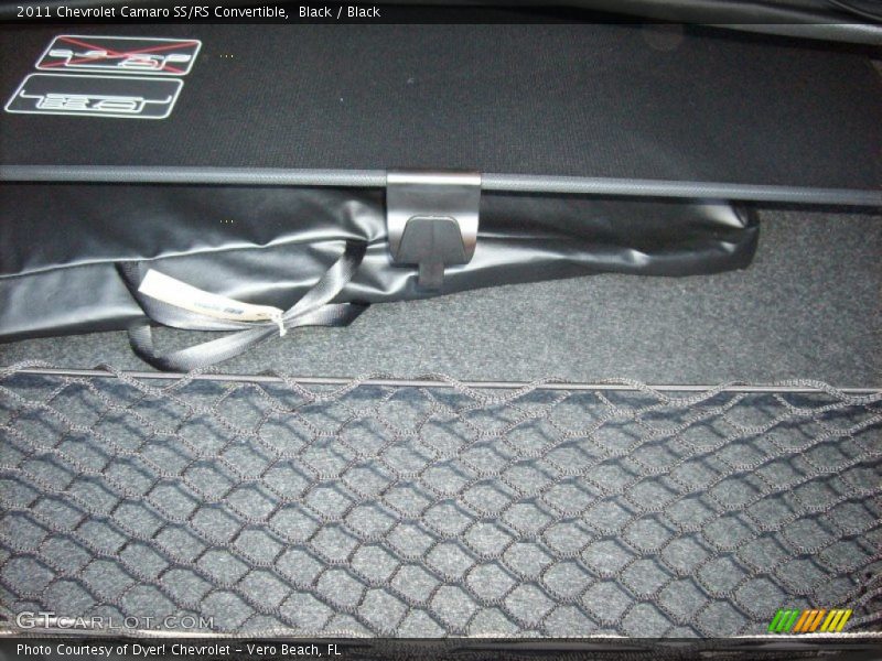 Black / Black 2011 Chevrolet Camaro SS/RS Convertible