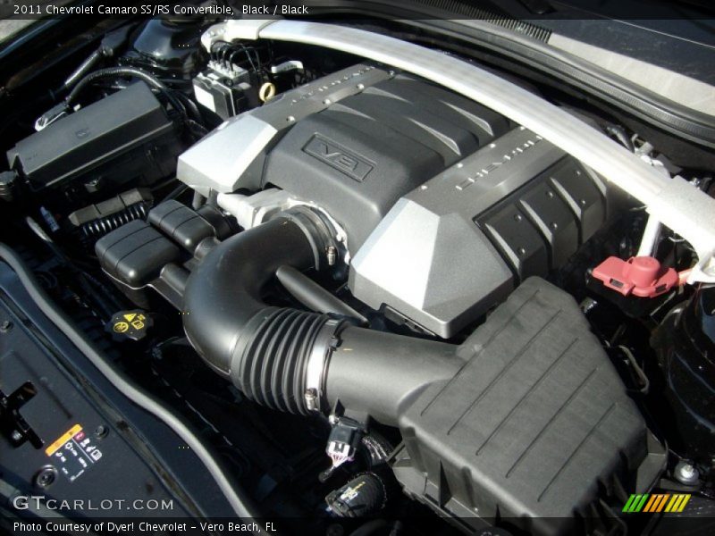 Black / Black 2011 Chevrolet Camaro SS/RS Convertible