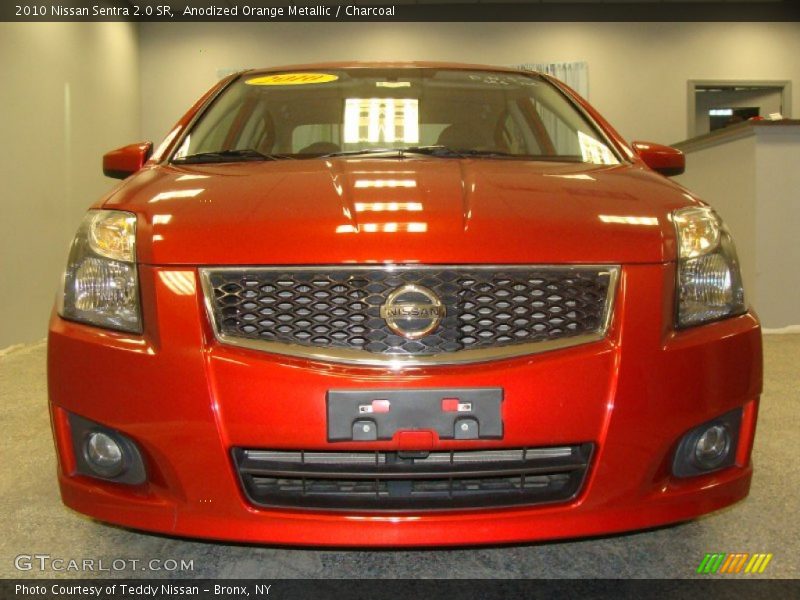 Anodized Orange Metallic / Charcoal 2010 Nissan Sentra 2.0 SR