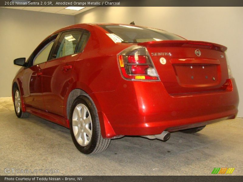 Anodized Orange Metallic / Charcoal 2010 Nissan Sentra 2.0 SR