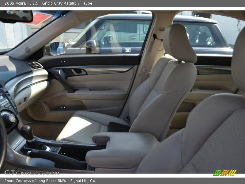 Grigio Gray Metallic / Taupe 2009 Acura TL 3.5