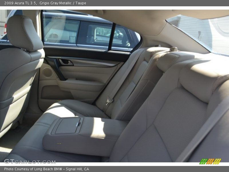 Grigio Gray Metallic / Taupe 2009 Acura TL 3.5