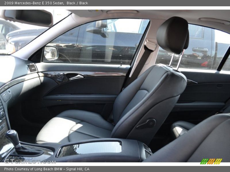 Black / Black 2009 Mercedes-Benz E 350 Sedan