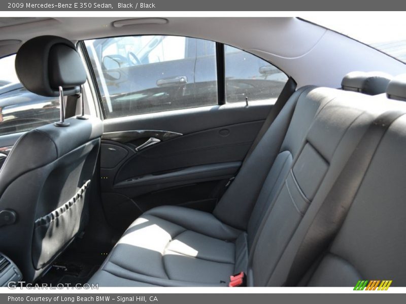 Black / Black 2009 Mercedes-Benz E 350 Sedan