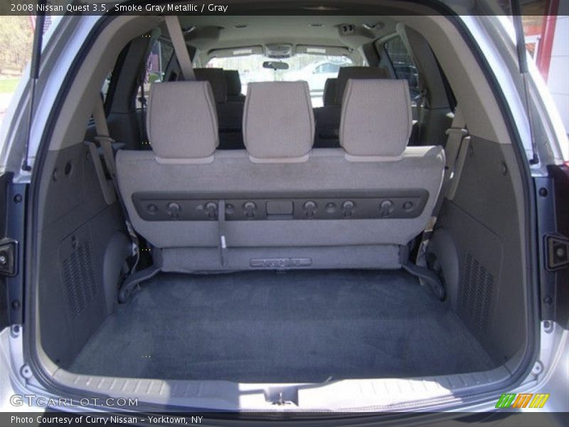 Smoke Gray Metallic / Gray 2008 Nissan Quest 3.5