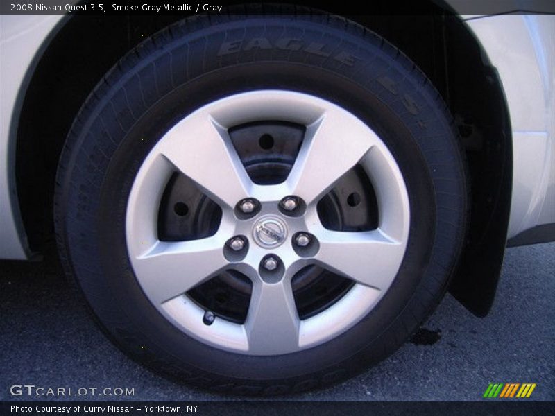 Smoke Gray Metallic / Gray 2008 Nissan Quest 3.5