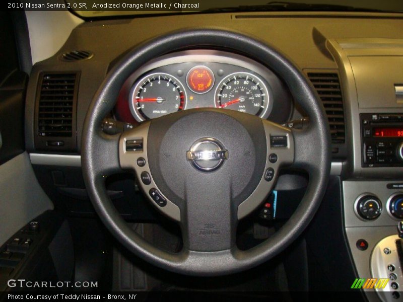 Anodized Orange Metallic / Charcoal 2010 Nissan Sentra 2.0 SR