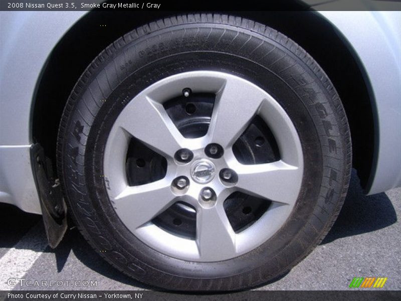 Smoke Gray Metallic / Gray 2008 Nissan Quest 3.5