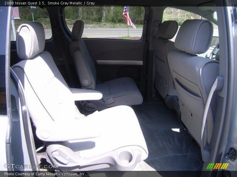 Smoke Gray Metallic / Gray 2008 Nissan Quest 3.5