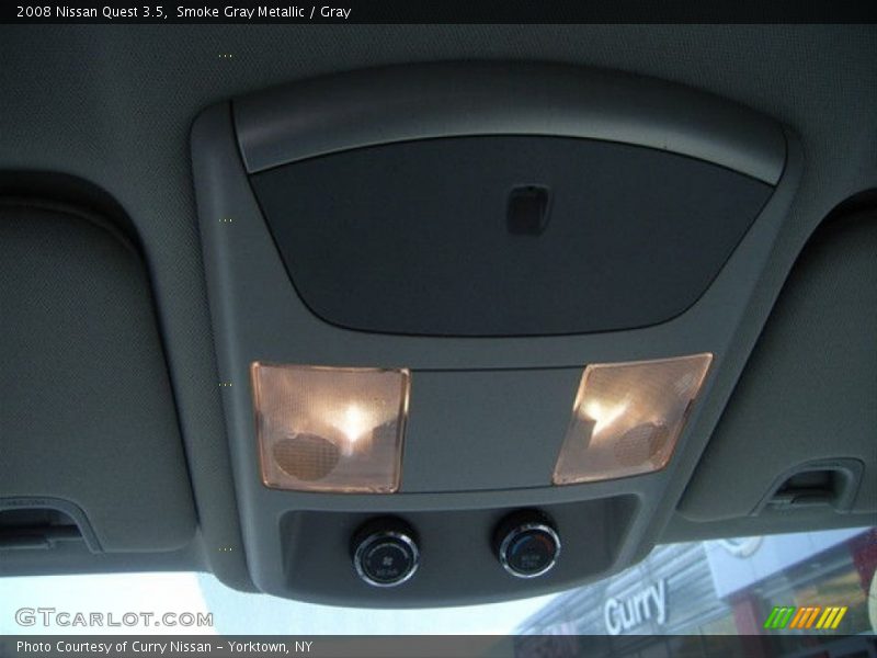 Smoke Gray Metallic / Gray 2008 Nissan Quest 3.5
