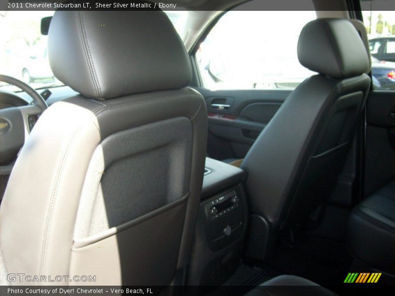Sheer Silver Metallic / Ebony 2011 Chevrolet Suburban LT