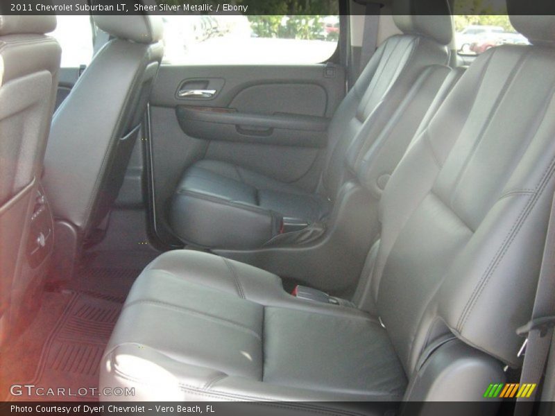 Sheer Silver Metallic / Ebony 2011 Chevrolet Suburban LT