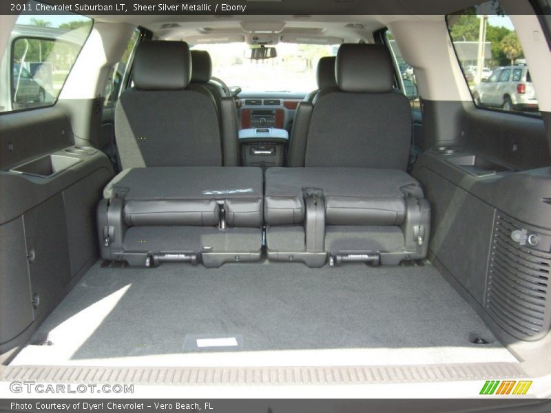 Sheer Silver Metallic / Ebony 2011 Chevrolet Suburban LT