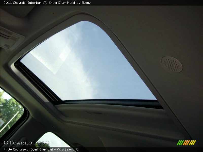 Sheer Silver Metallic / Ebony 2011 Chevrolet Suburban LT