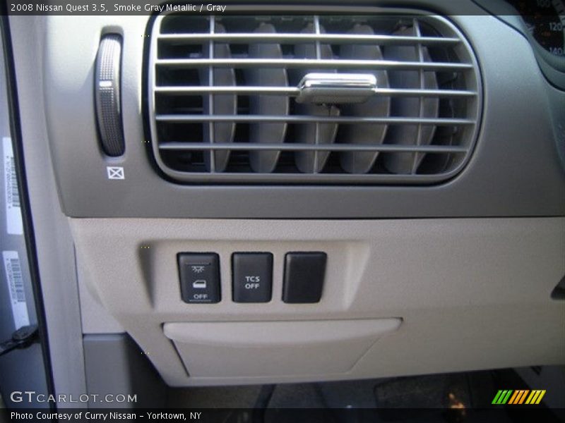 Smoke Gray Metallic / Gray 2008 Nissan Quest 3.5