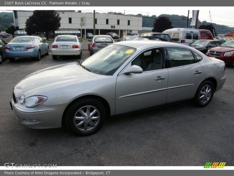 Platinum Metallic / Gray 2007 Buick LaCrosse CX