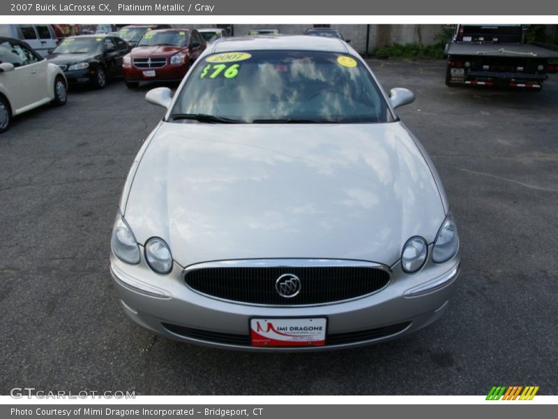 Platinum Metallic / Gray 2007 Buick LaCrosse CX