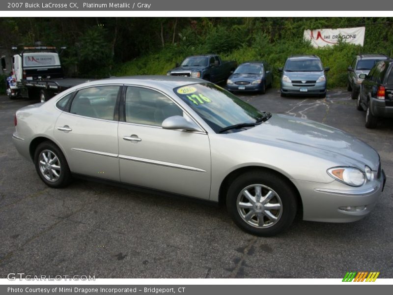 Platinum Metallic / Gray 2007 Buick LaCrosse CX