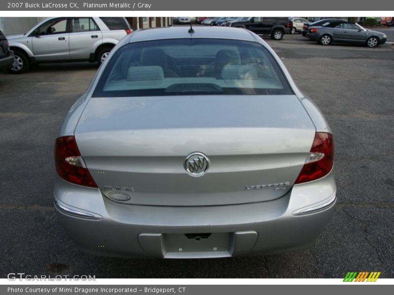 Platinum Metallic / Gray 2007 Buick LaCrosse CX