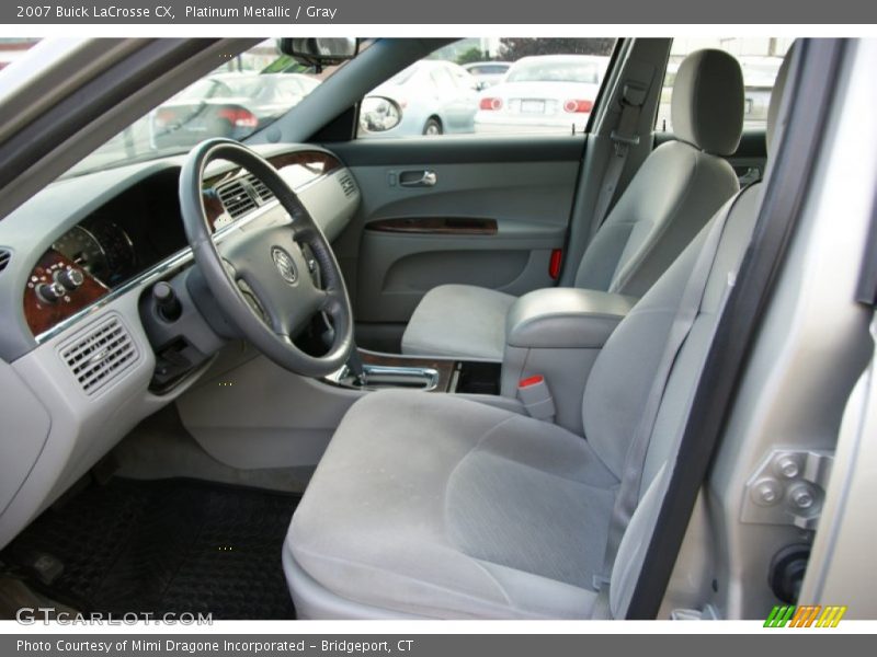 Platinum Metallic / Gray 2007 Buick LaCrosse CX