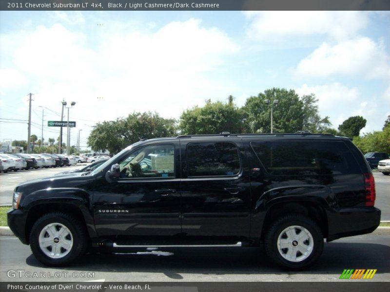 Black / Light Cashmere/Dark Cashmere 2011 Chevrolet Suburban LT 4x4