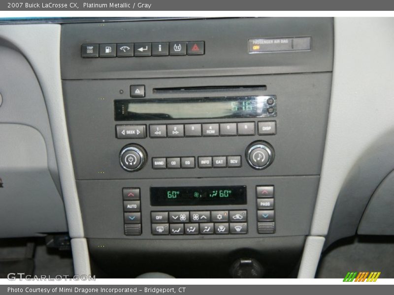 Platinum Metallic / Gray 2007 Buick LaCrosse CX