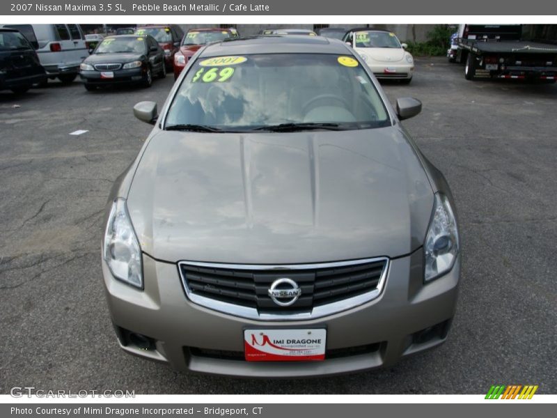 Pebble Beach Metallic / Cafe Latte 2007 Nissan Maxima 3.5 SL