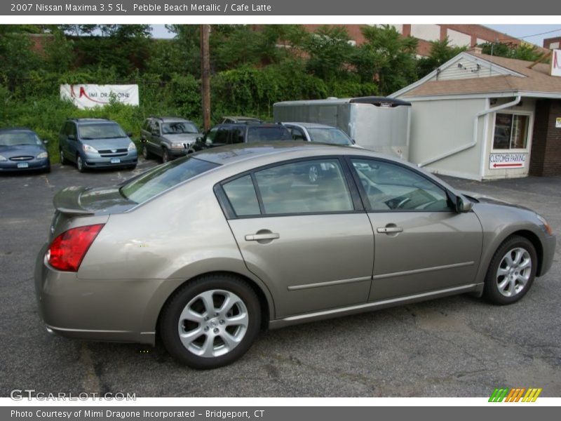 Pebble Beach Metallic / Cafe Latte 2007 Nissan Maxima 3.5 SL