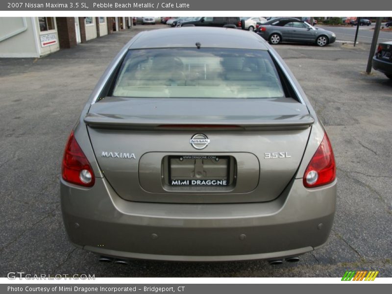 Pebble Beach Metallic / Cafe Latte 2007 Nissan Maxima 3.5 SL