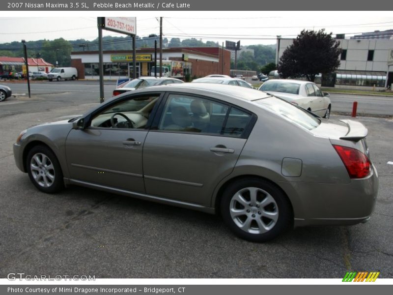 Pebble Beach Metallic / Cafe Latte 2007 Nissan Maxima 3.5 SL