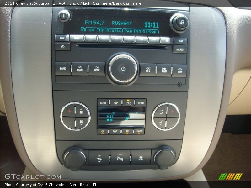 Black / Light Cashmere/Dark Cashmere 2011 Chevrolet Suburban LT 4x4