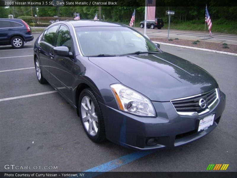 Dark Slate Metallic / Charcoal Black 2008 Nissan Maxima 3.5 SE
