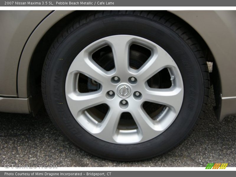 Pebble Beach Metallic / Cafe Latte 2007 Nissan Maxima 3.5 SL