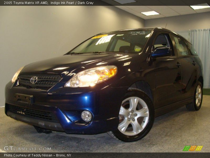 Indigo Ink Pearl / Dark Gray 2005 Toyota Matrix XR AWD