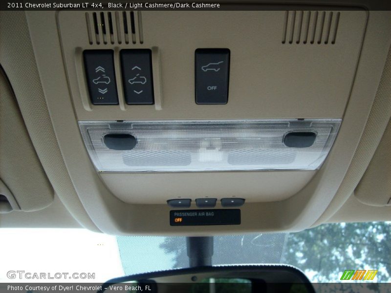 Black / Light Cashmere/Dark Cashmere 2011 Chevrolet Suburban LT 4x4