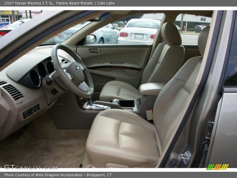 Pebble Beach Metallic / Cafe Latte 2007 Nissan Maxima 3.5 SL