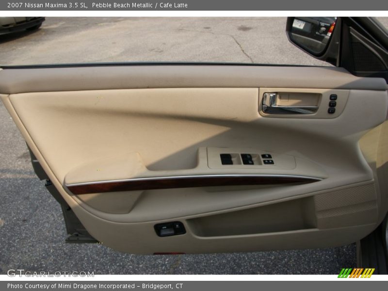 Pebble Beach Metallic / Cafe Latte 2007 Nissan Maxima 3.5 SL
